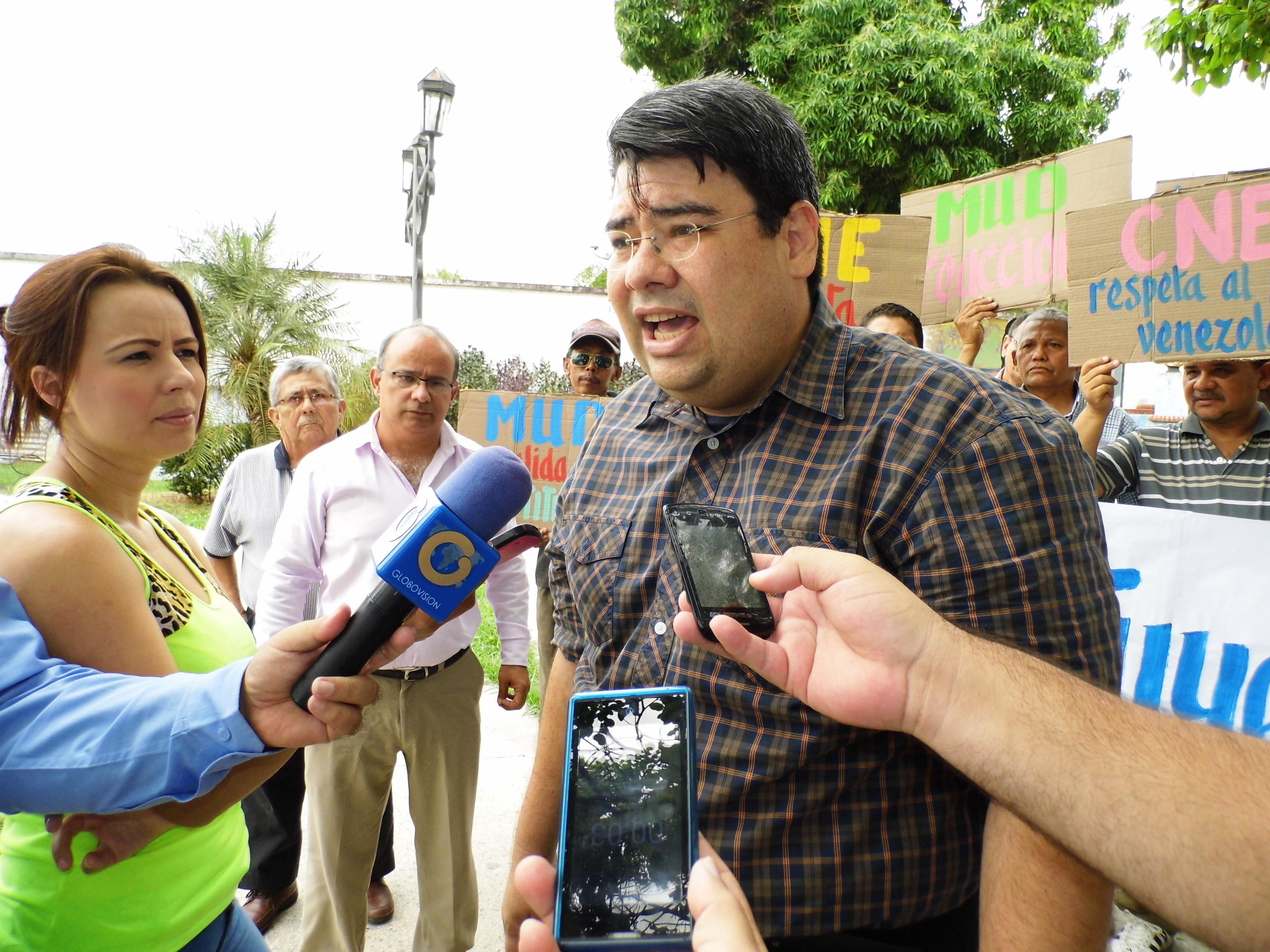 Desde Barinas, Fernando Monsalve pide al CNE no obstaculizar los cambios en el país