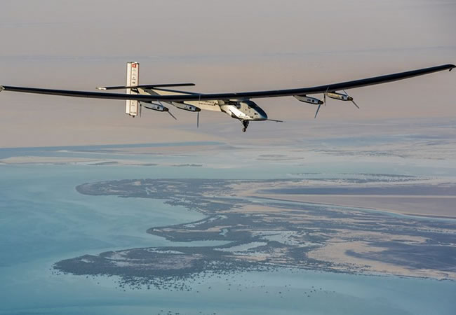 El avión Solar Impulse 2 completó otra etapa de su viaje, entre Ohio y Pensilvania