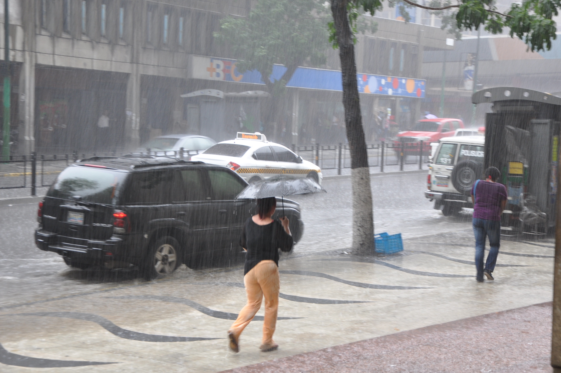 Inameh pronostica lluvias en casi todo el territorio nacional este martes