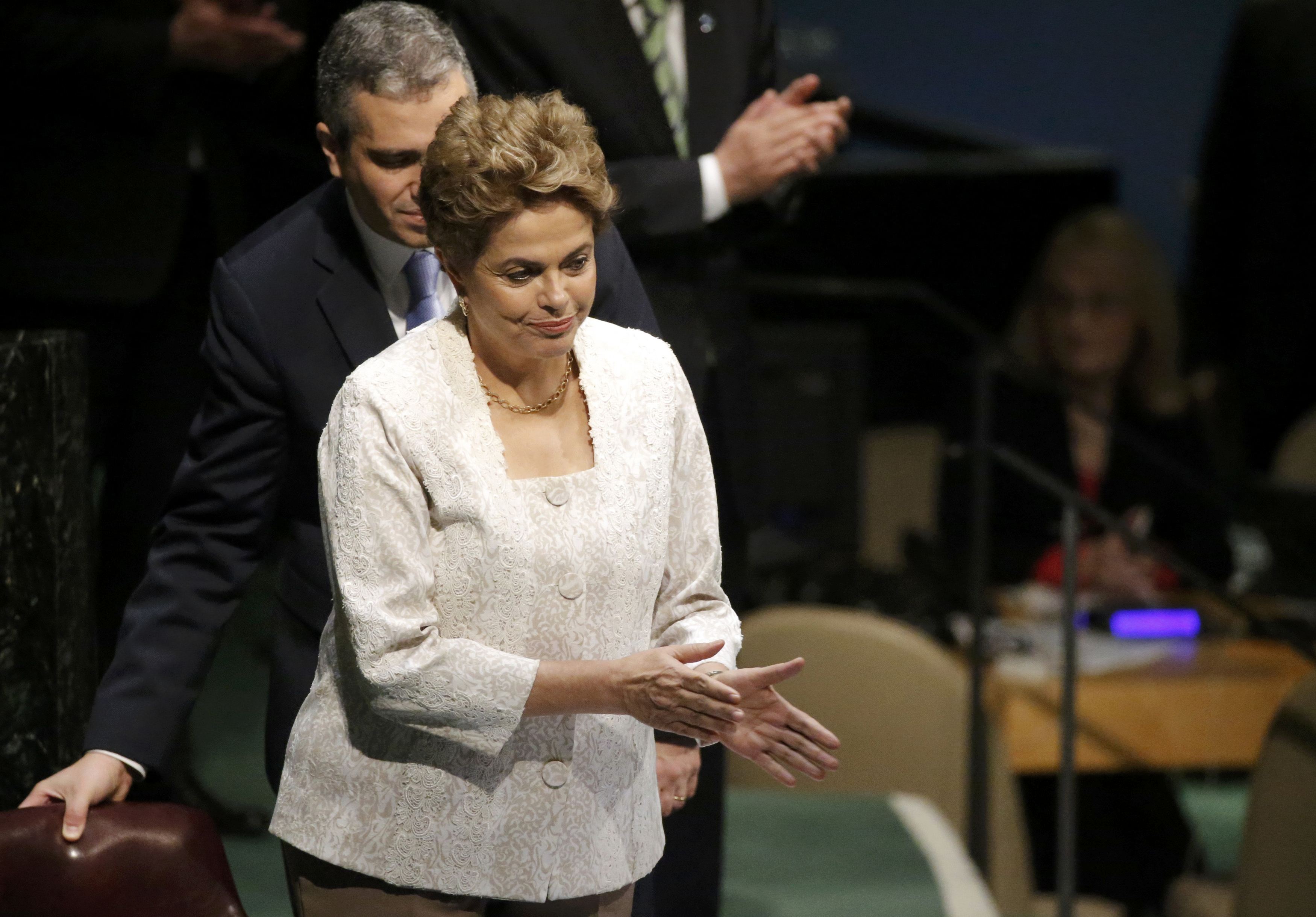 Rousseff no hizo mención a un “golpe de Estado” durante su discurso en la ONU