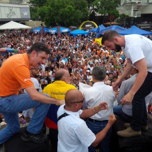Alfredo Jimeno: Los venezolanos hoy hicimos la cola por la dignidad