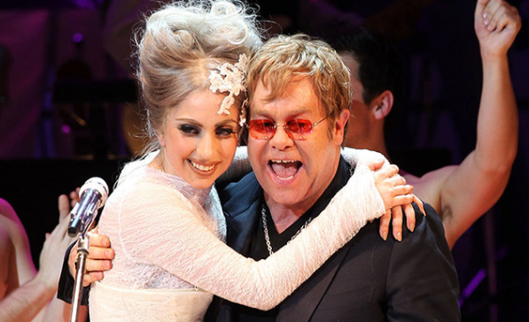 Lady Gaga y Elton John