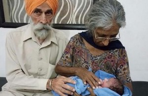 Mujer de 70 años da a luz a su primer hijo