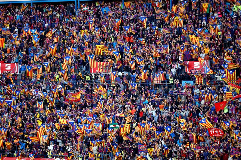Hinchas del Barça pitaron el himno español en la final de Copa del Rey