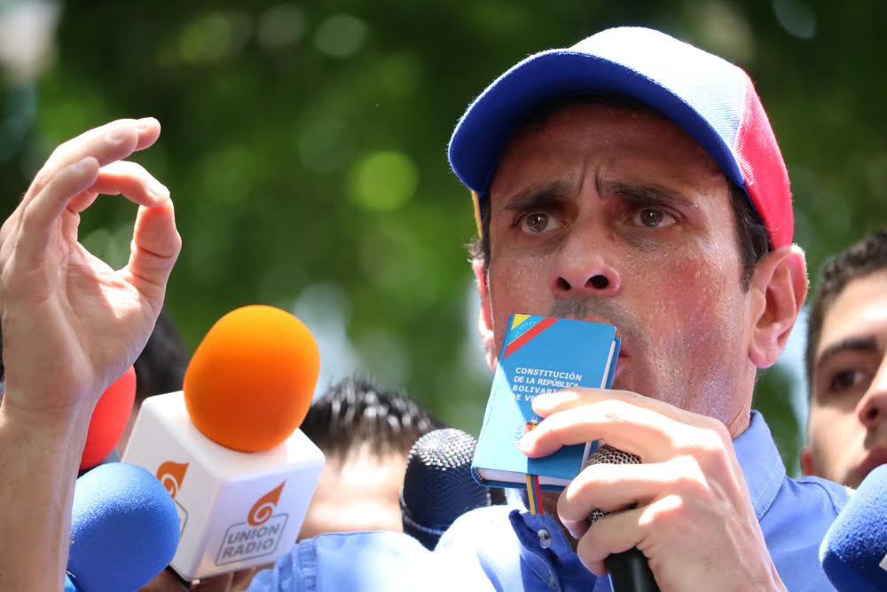 Capriles: La crisis no se acabará con Maduro en el Gobierno