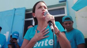 María Corina Machado se fue a Curiepe a disfrutar de los Tambores de San Juan (Fotos)
