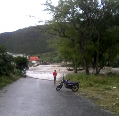 Se desbordó el Río Motatán en Mérida