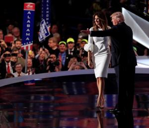 Trump presentó a su esposa como “la próxima primera dama de EEUU”