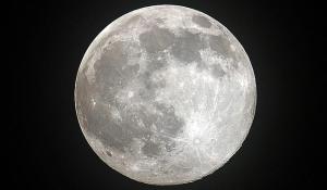 La “Luna Bendita” que se observó la noche de este martes
