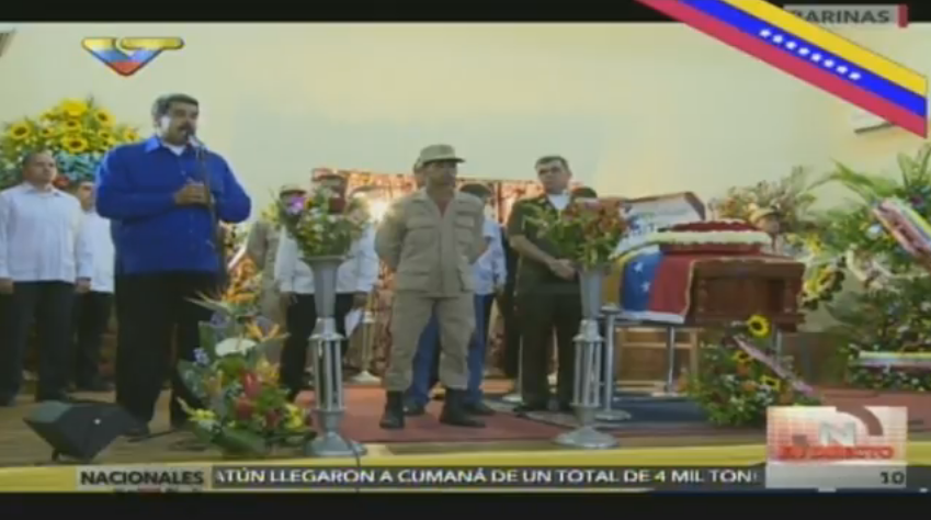 Maduro viajó a Barinas para expresar sus condolencias a la familia Chávez