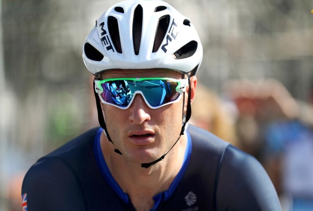 2016 Rio Olympics - Cycling Road - Final - Men's Road Race - Fort Copacabana - Rio de Janeiro, Brazil - 06/08/2016.Steve Cummings (GBR) of United Kingdom before the start of the race REUTERS/Bryn Lennon/Pool FOR EDITORIAL USE ONLY. NOT FOR SALE FOR MARKETING OR ADVERTISING CAMPAIGNS.