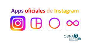 Apps oficiales de Instagram