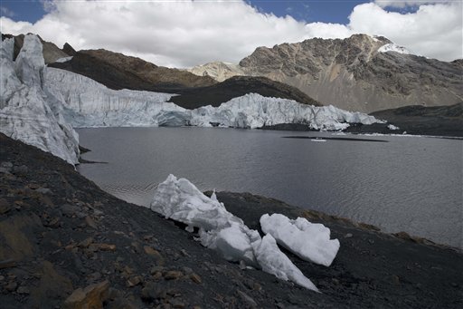 Derretimiento de glaciares conlleva riesgo de inundaciones
