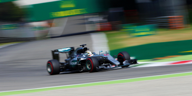 Hamilton lidera prácticas en Monza