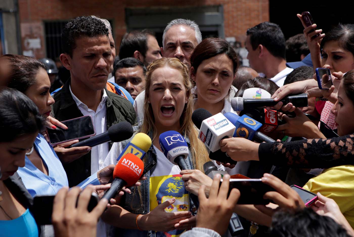 Lilian Tintori: No vamos a dejar de denunciar los tratos crueles a nuestros familiares