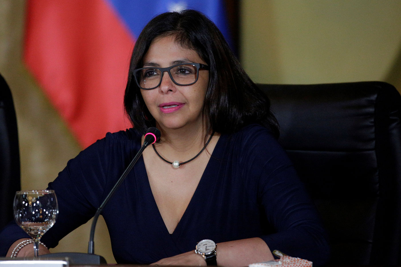 Delcy Eloína a fundadores de Mercosur: Venezuela ejerce plenamente la presidencia pro témpore