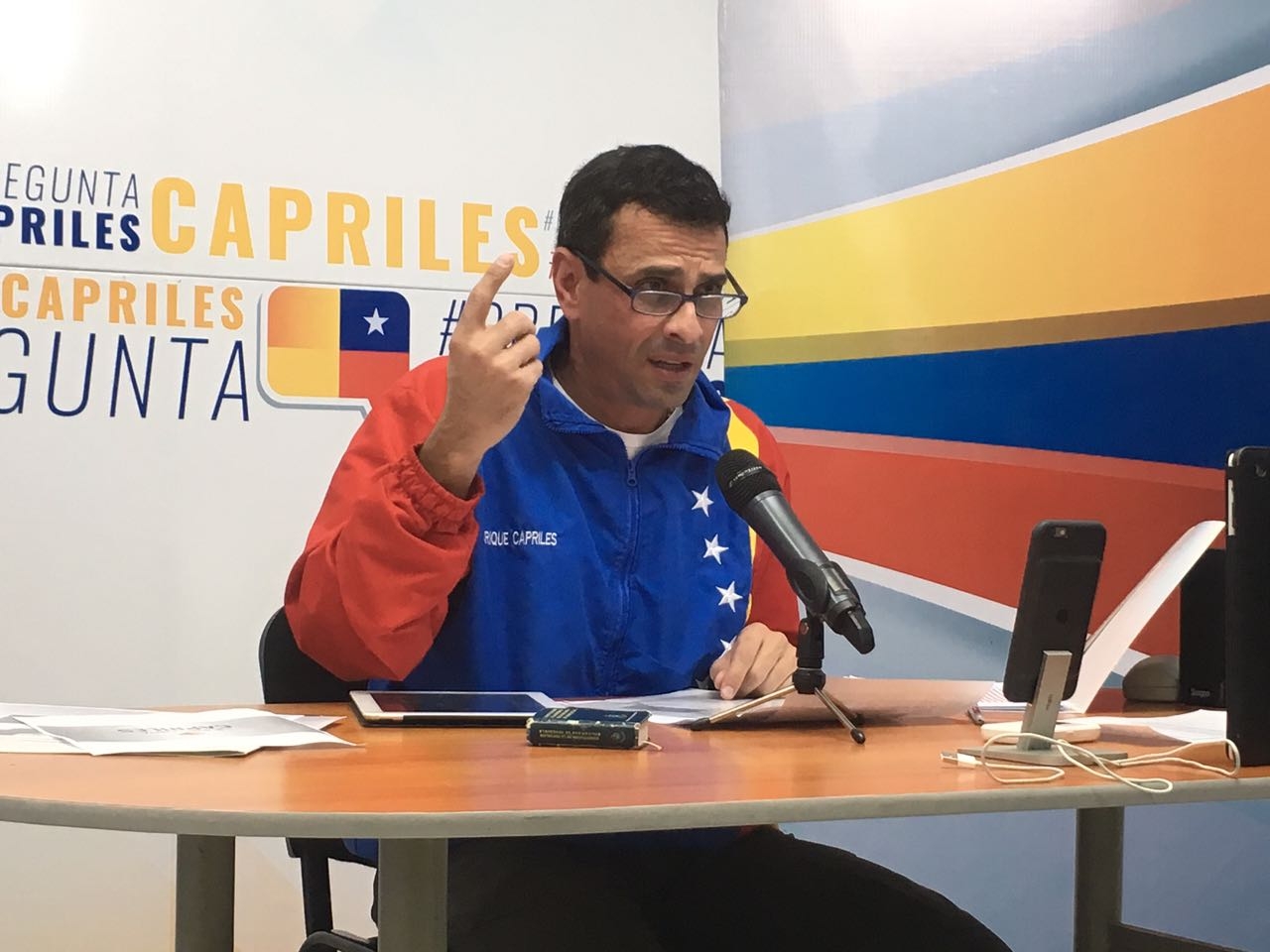 Capriles propuso movilización denominada “Toma de Venezuela” hasta sede de CNE