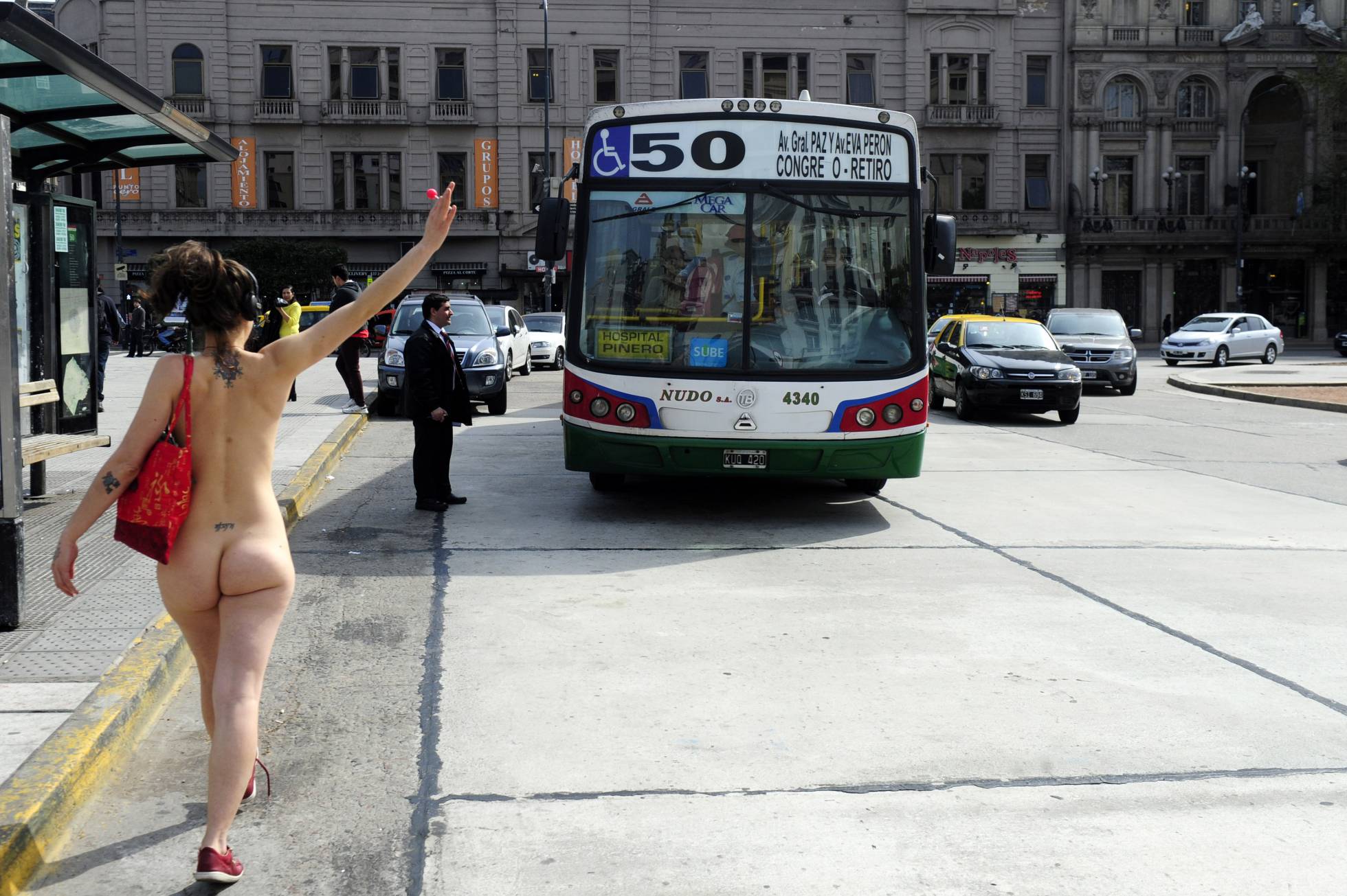 Desnudas en Buenos Aires contra los prejuicios (fotos)