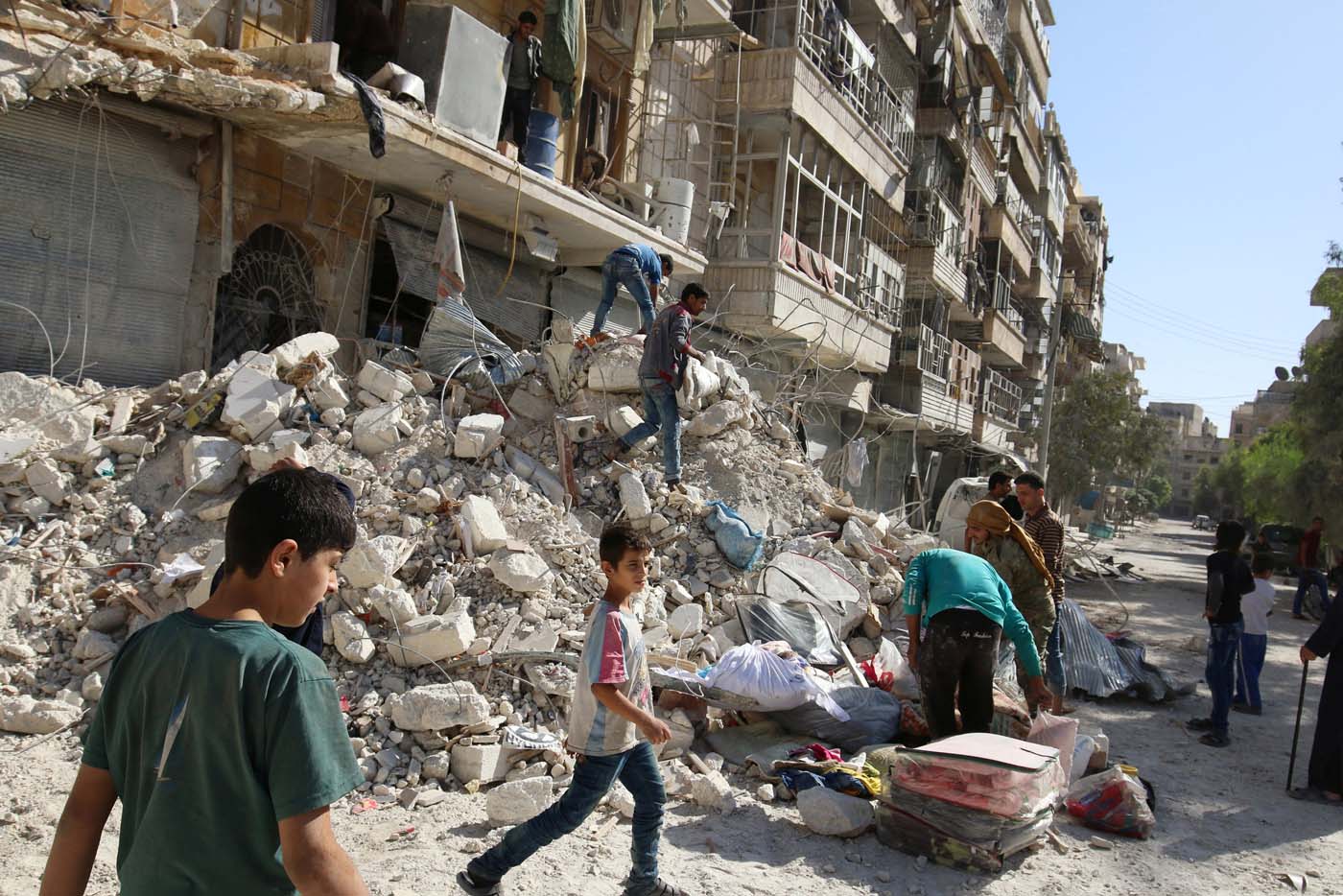 ONU inicia planes para rehabilitar Alepo