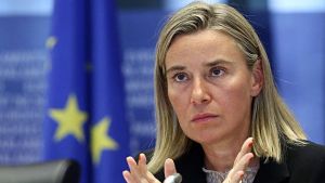 Federica Mogherini se reunirá con canciller salvadoreño tras suspensión de la cumbre UE-Celac en Venezuela