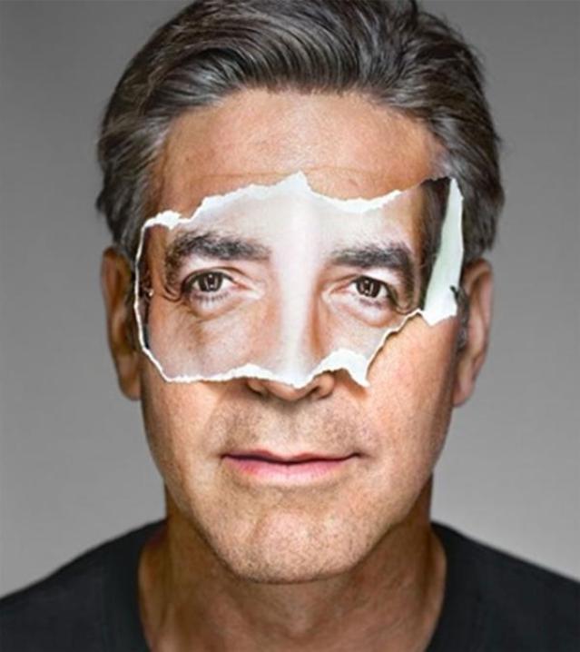 George Clooney por Martin Schoeller. Foto: Infobae