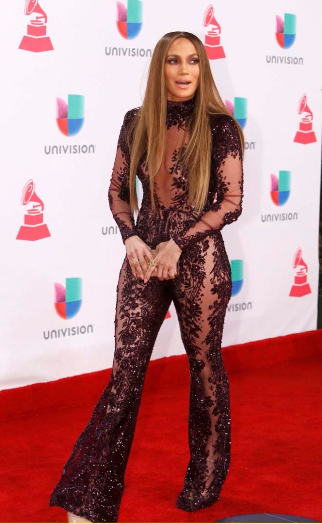 Recording artist Jennifer Lopez arrives at the 17th Annual Latin Grammy Awards in Las Vegas, Nevada, U.S., November 17, 2016. REUTERS/Steve Marcus