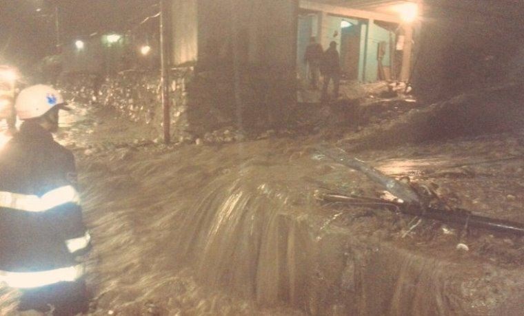 En Mérida 57 familias están afectadas por intensas lluvias: Timotes de nuevo afectada