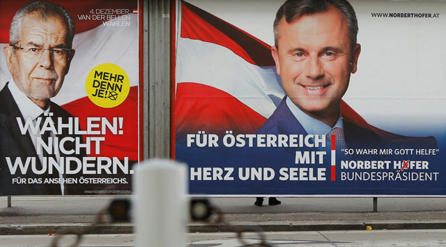 Cierran colegios electorales para presidenciales en Austría