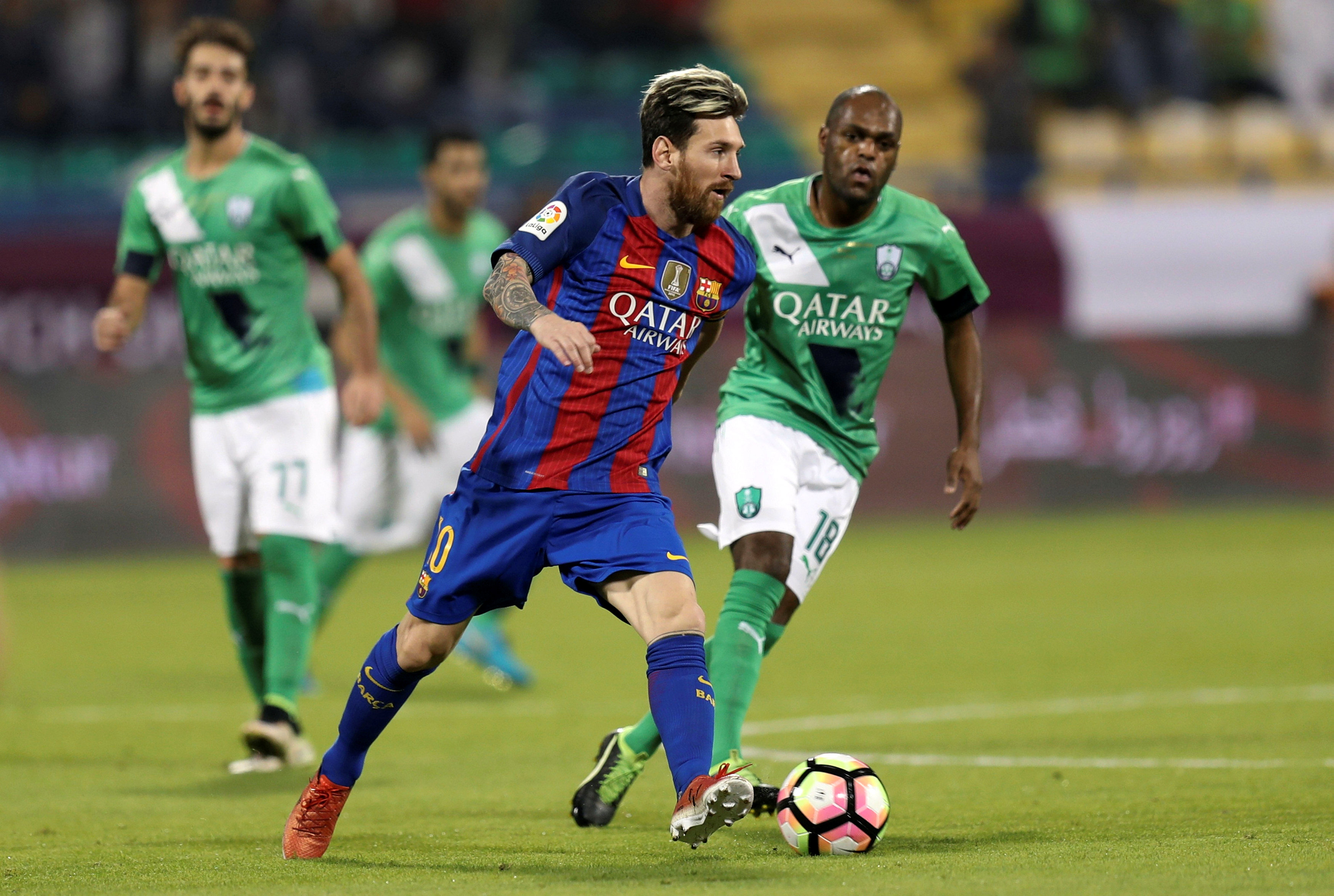 Barcelona golea 5-3 en amistoso ante Al-Ahli