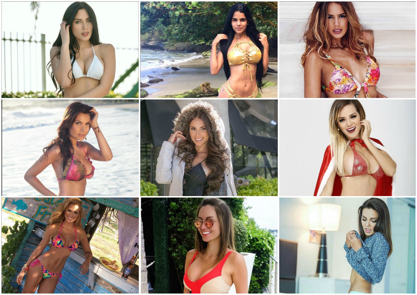 Estos son los mejores cuerpos de la farándula nacional 2016 ¡Super bellas! (Foto)