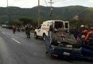 Reportan accidente de la carretera Caracas-La Guaira este miércoles