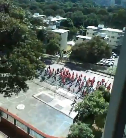 Así cacerolearon la marcha por el ejercicio militar “Zamora 200” (Video)