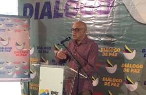Jorge Rodríguez: Mantenemos la disposición para continuar en el diálogo