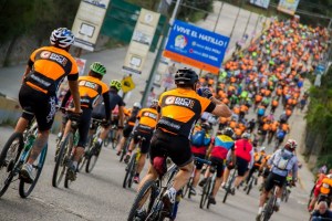 El asfalto de Caracas vibró al ritmo del Gatorade BiciRock 2017