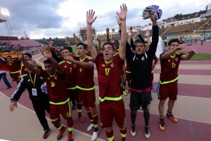 Los chamos de Dudamel alimentan la esperanza del fútbol venezolano