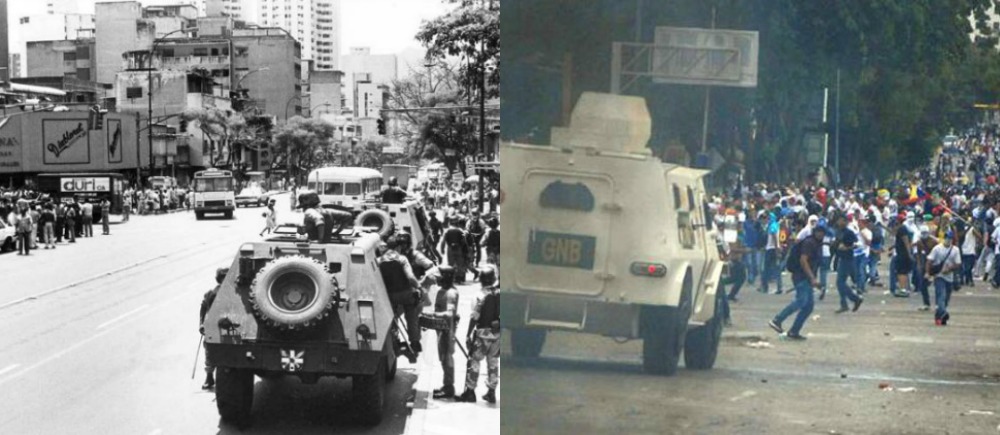 En imágenes: Los paralelismos entre El Caracazo y la revolución