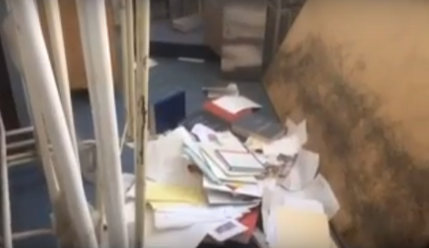 VIDEO: El deplorable estado en uno de los pisos del JM de los Ríos