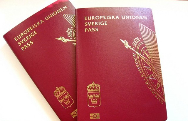 Suecia pasaporte