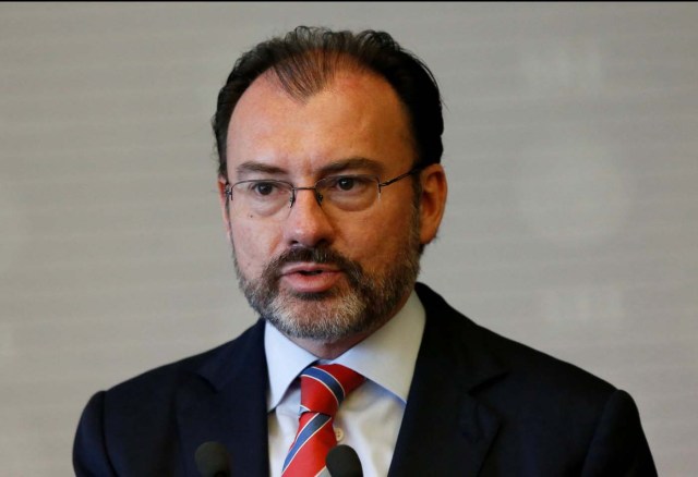 El Canciller de México, Luis Videgaray (Foto REUTERS/Henry Romero)