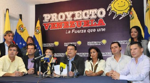 Proyecto Venezuela suspende su participación en el proceso de validación