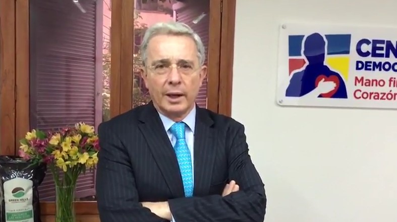 Uribe: Nueva etapa de Golpe de Estado en Venezuela merece la más seria reacción (Video)