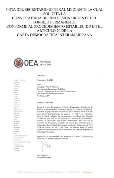 Carta OEA