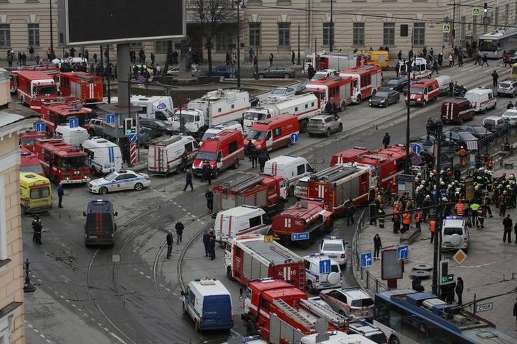 Suben a 15 los muertos en el atentado en San Petersburgo