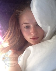 ¡OMG!… filtran foto íntima de la bellísima Sophie Turner, “Sansa Stark”, de GOT