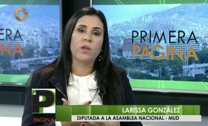 Larissa González: Es responsabilidad del gobierno garantizar la seguridad este #19Abr