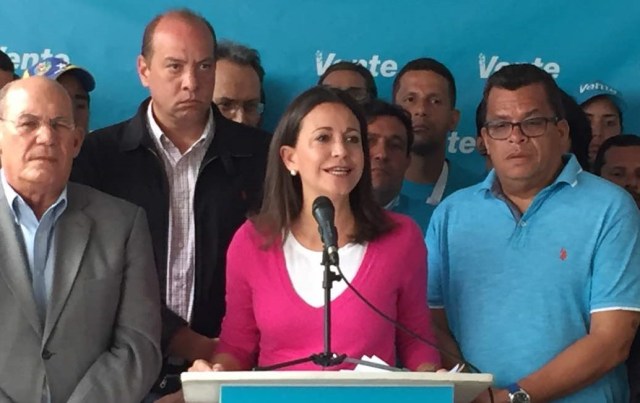 María Corina Machado, dirigente de Vente Venezuela / Foto @VenteVenezuela 