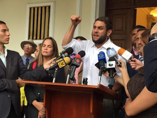 El diputado Juan Requesens