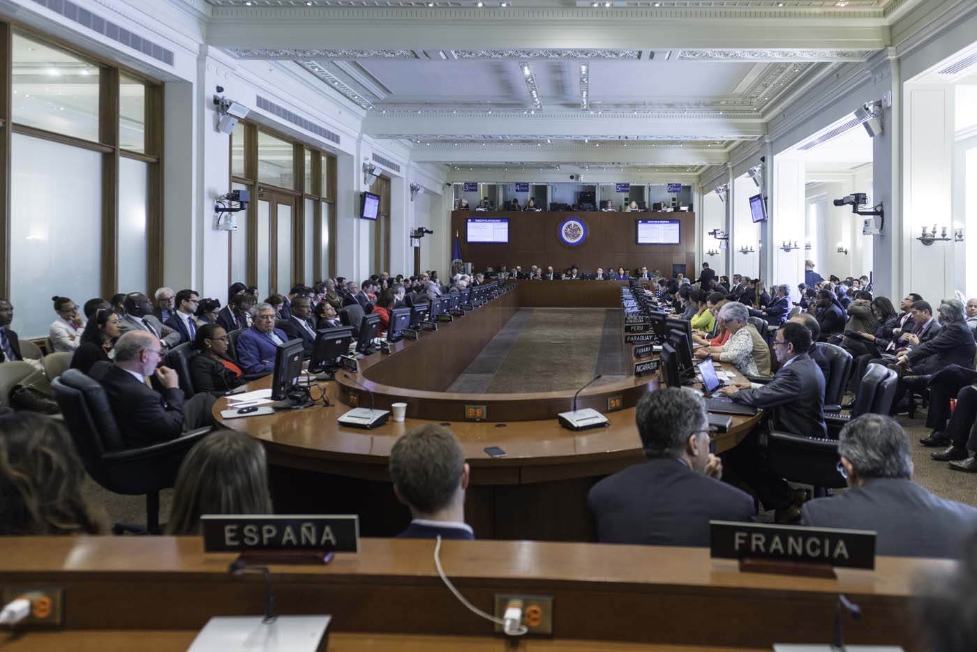 Consejo Permanente de la OEA considera el miércoles la situación de Venezuela