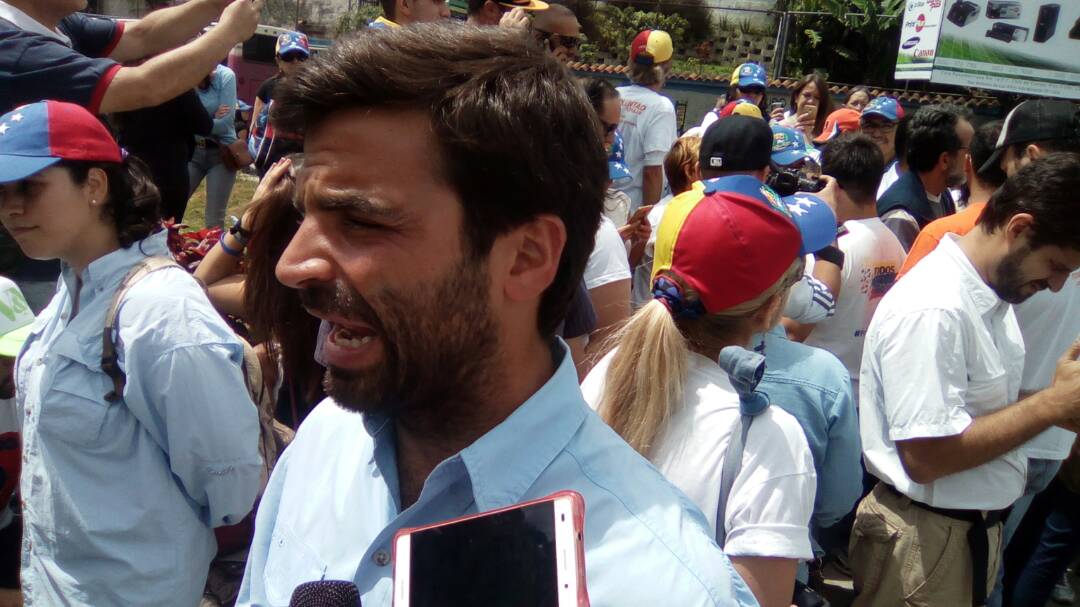 Juan Andrés Mejía: llamamos al pueblo venezolano a que siga firme y en resistencia
