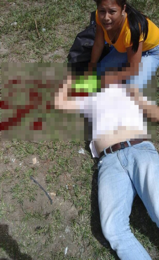 Un hombre fue asesinado este #17May en Tucapé, Táchira. Foto: Cortesía